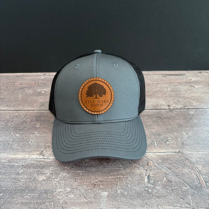 Leather Patch Hat