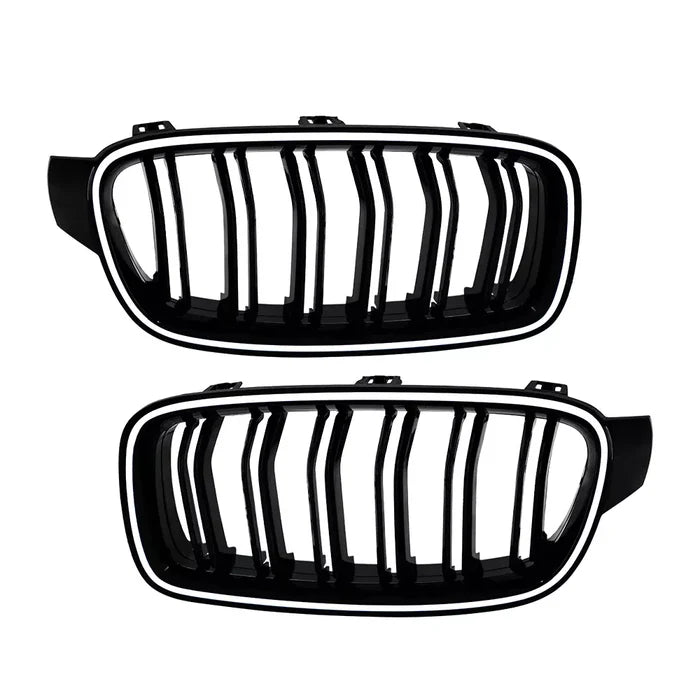 LED Light Front Kidney Grille - BMW F30 3 Series 2013-2018
