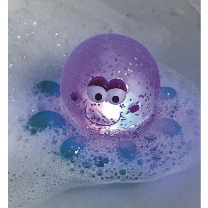 Lichtgevende bad octopus glitter 3 varianten