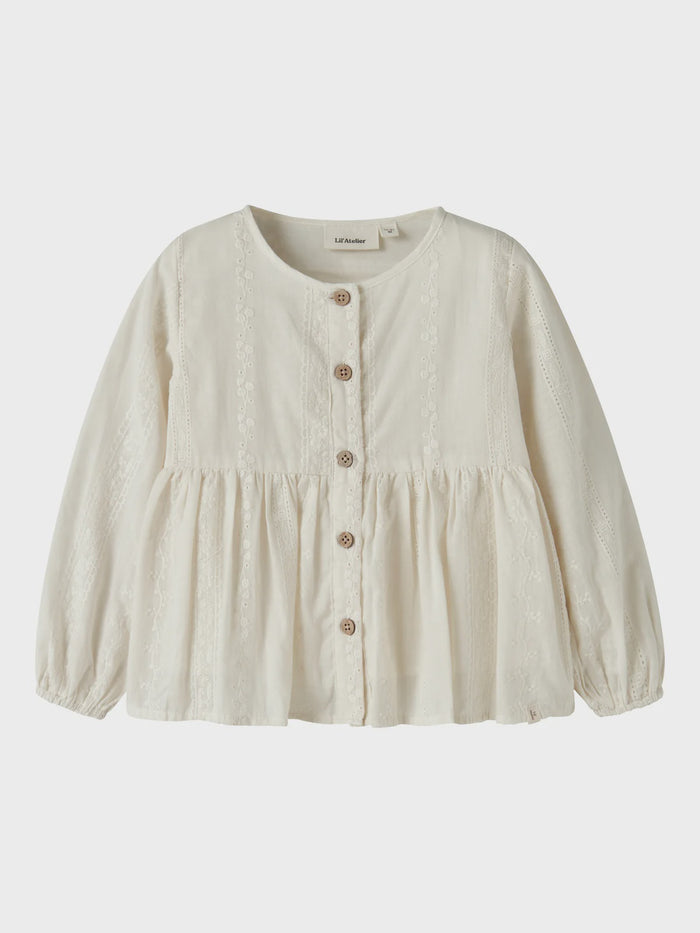 Lil 'atelier | Loba Ls loose shirt turtledove