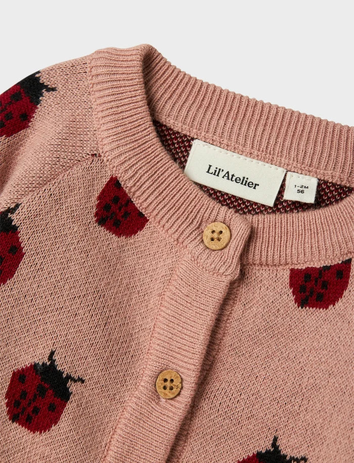Lil'atelier | Flulio knit vest - Misty rose