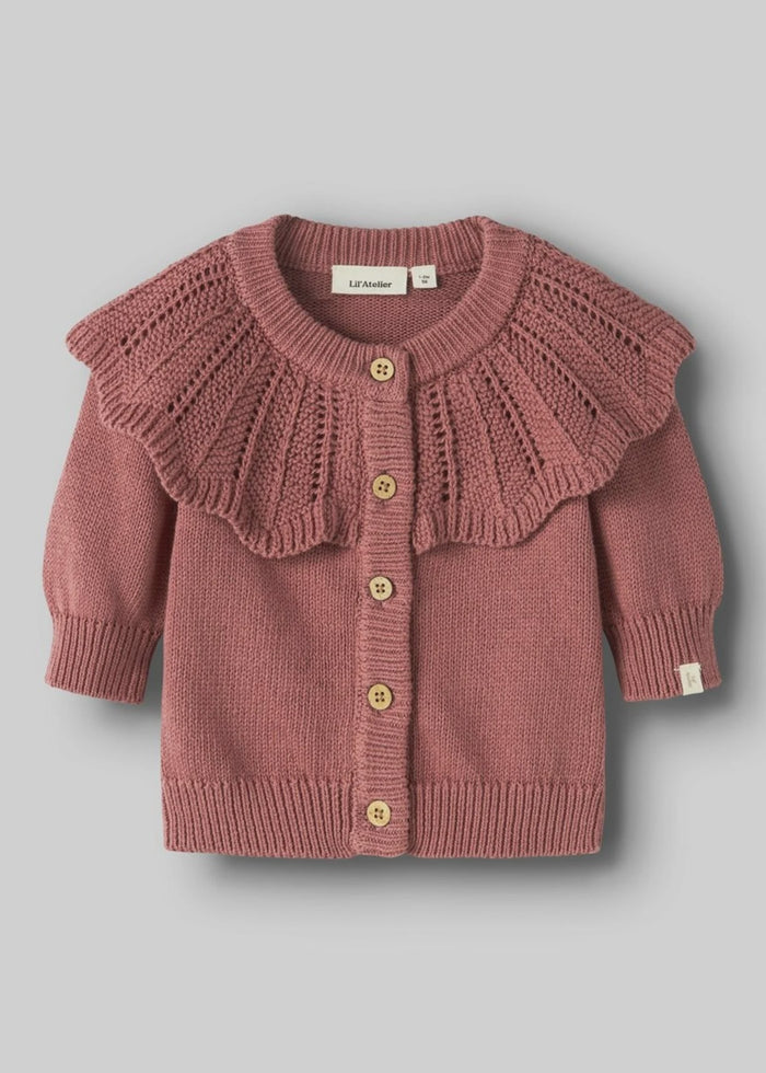 Lil'Atelier | Noda knit vest - withered rose