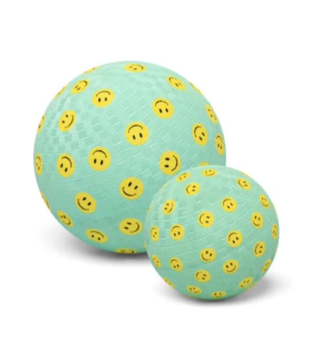 Little L | Rubber bal smiley - 13cm