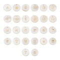 Love Issue - Charm | Alphabet shell pearl