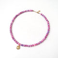 Love Issue - Necklace | Shell fuchsia