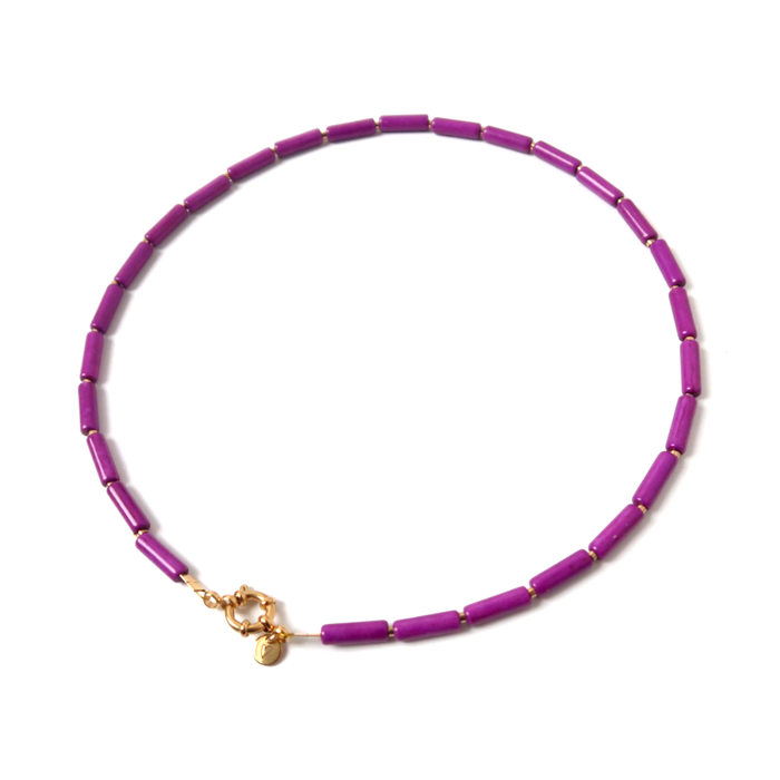 Love Issue - Necklace | tube purple