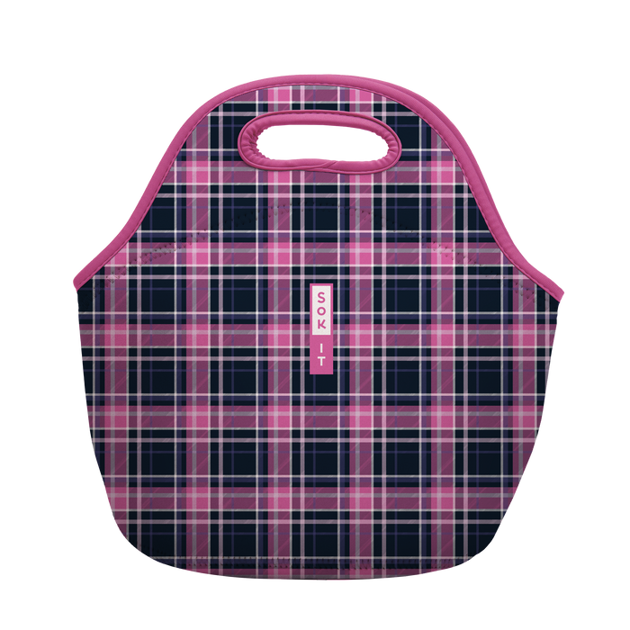 Sok-It LunchTote - Berry Plaid