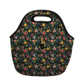 Sok-It LunchTote - Black English Garden Picnic   LunchTote-FW Floral