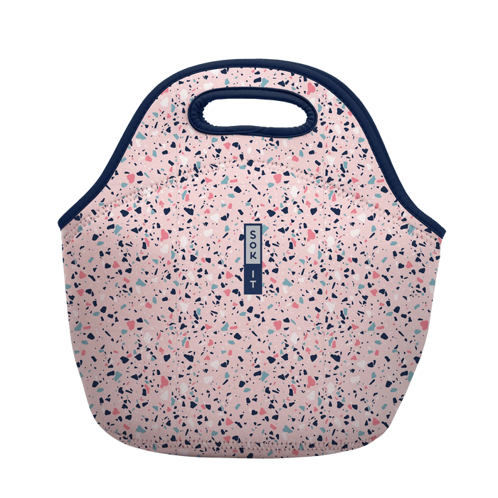 Sok-It LunchTote - Pink Terrazzo   LunchTote-Novelty