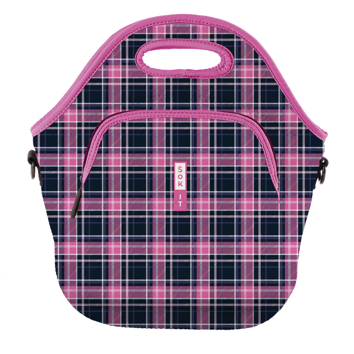Sok-It LunchTote XL - Berry Plaid   LunchTote-Plaids