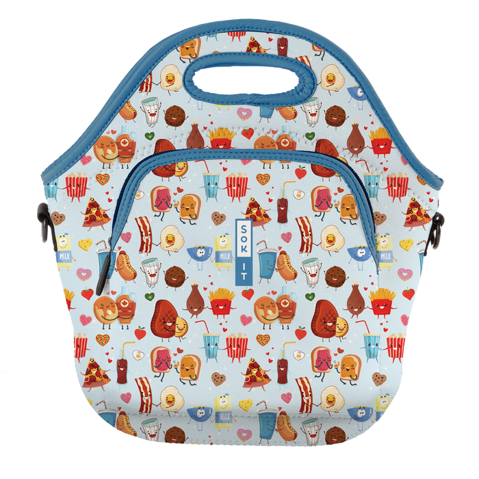 Sok-It LunchTote XL - Bestie Bites   LunchTote-Evergreen