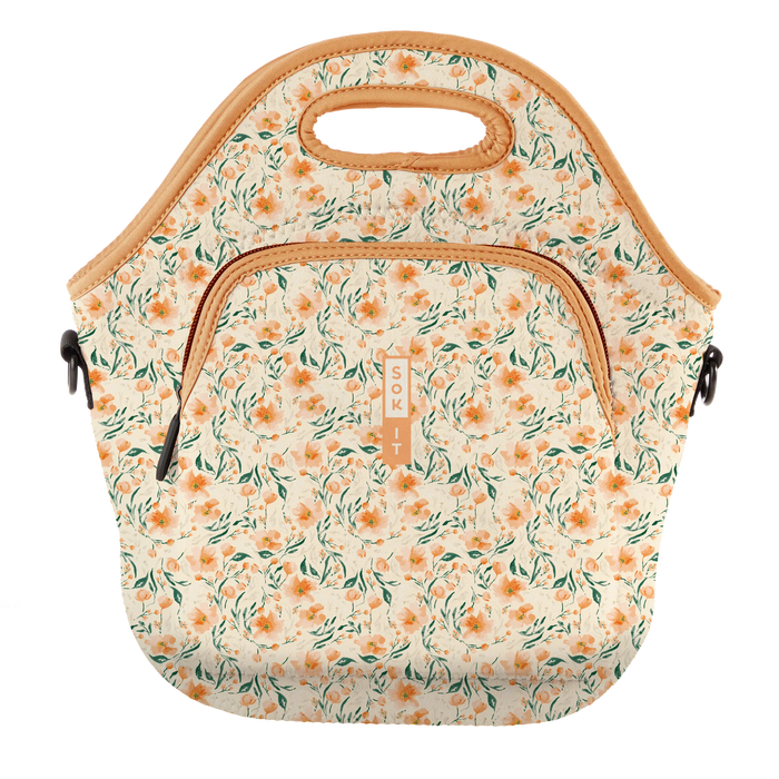 Sok-It LunchTote XL - Blush Blossoms   LunchTote-Evergreen