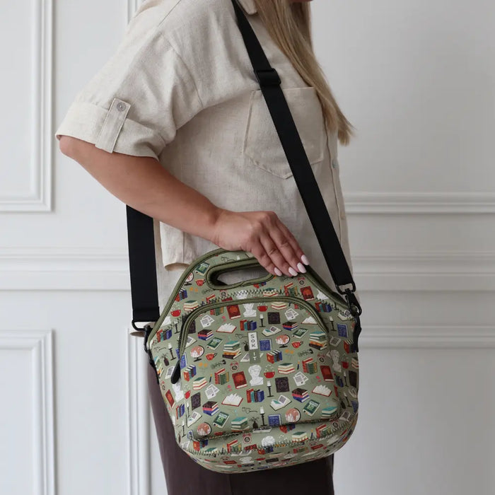 Sok-It LunchTote XL - Book Club   LunchTote-Evergreen