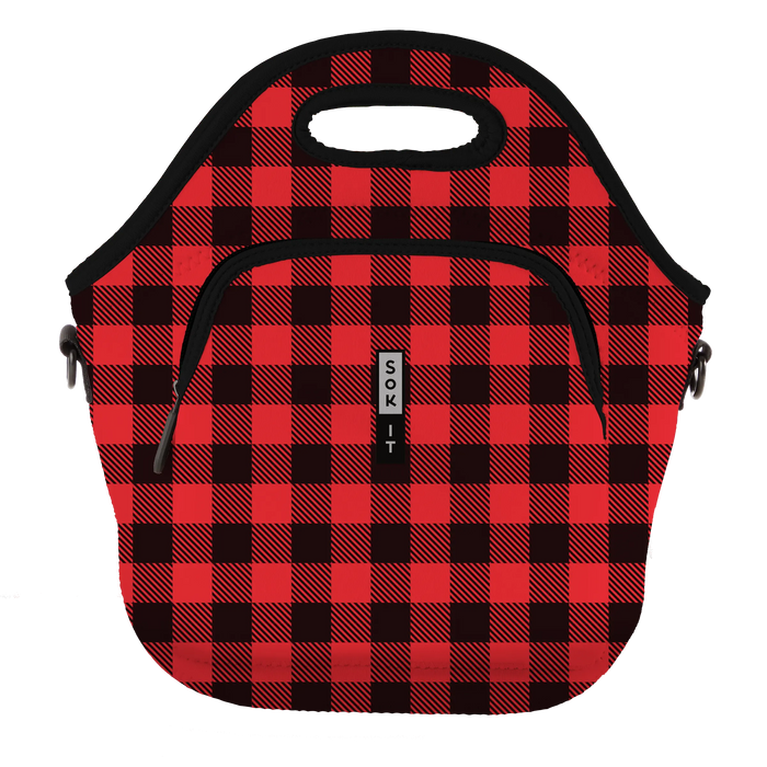 Sok-It LunchTote XL - Buffalo Check   LunchTote-Winter Holiday