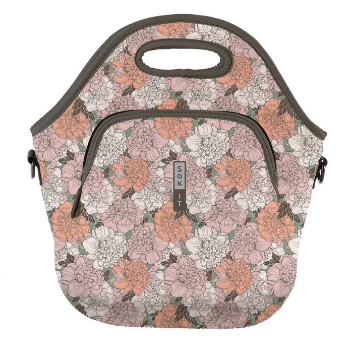 Sok-It LunchTote XL - Carnations   LunchTote-Evergreen