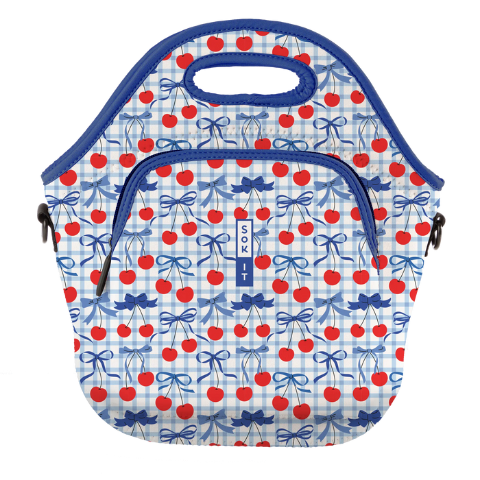 Sok-It LunchTote XL - Cherry Picked   LunchTote-Evergreen
