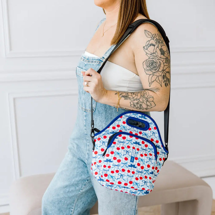 Sok-It LunchTote XL - Cherry Picked   LunchTote-Evergreen