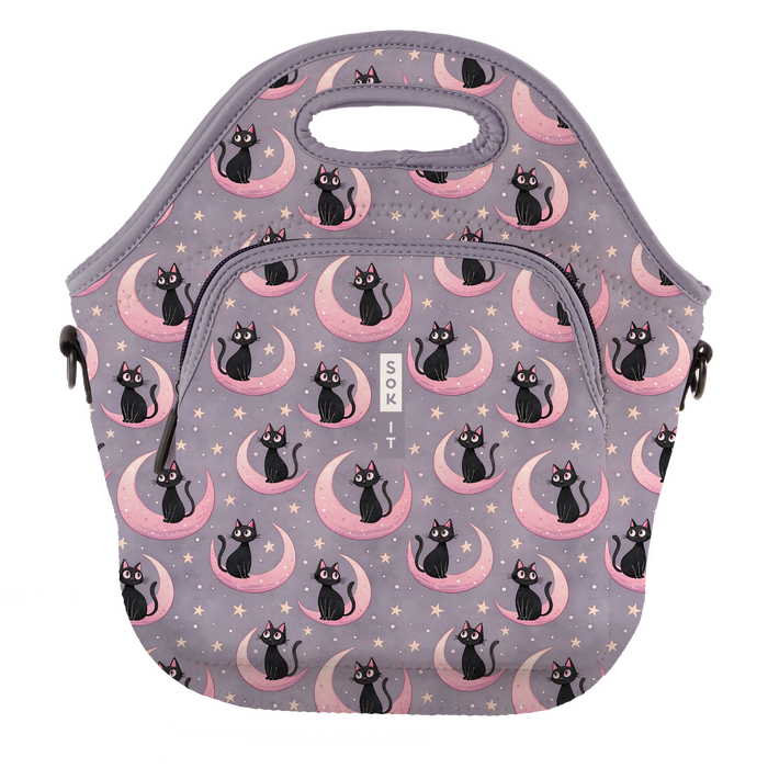 Sok-It LunchTote XL - Crescent Kitty
