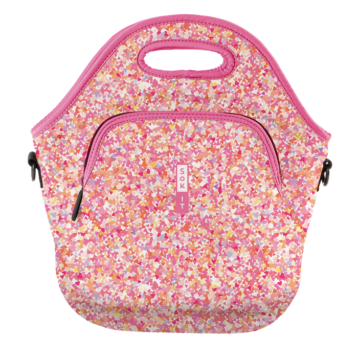 Sok-It LunchTote XL - Floral Hearts   LunchTote-Spring Holiday