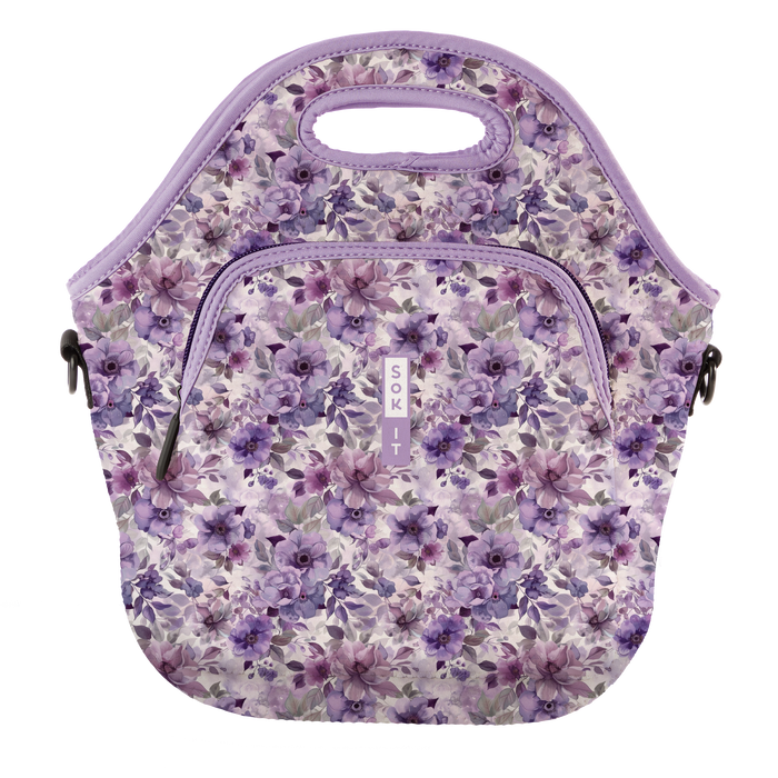 Sok-It LunchTote XL - Lilac Meadows