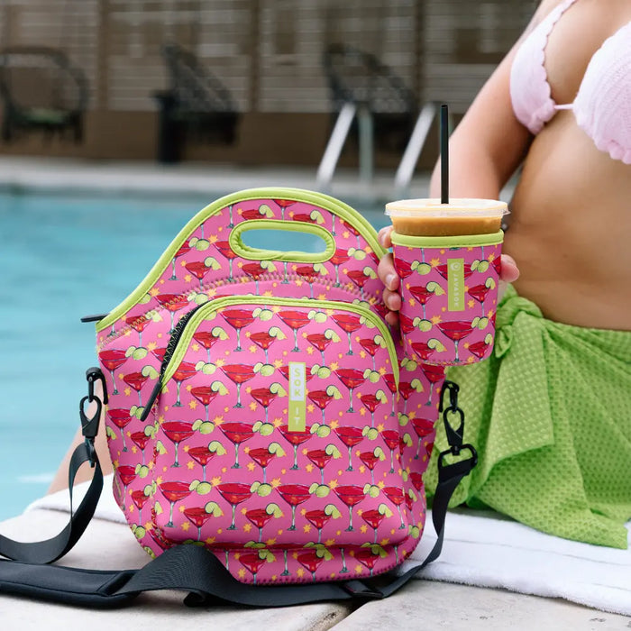 Sok-It LunchTote XL - Lime After Lime   LunchTote-Evergreen