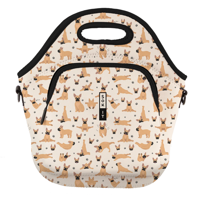 Sok-It LunchTote  XL - Pardon My Frenchie   LunchTote-Evergreen