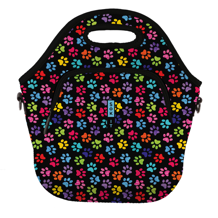 Sok-It LunchTote XL - Pawsitive Vibes   LunchTote-Evergreen