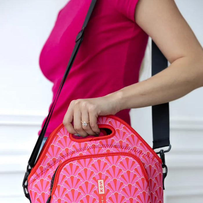 Sok-It LunchTote XL - Pink Gatsby   LunchTote-Evergreen