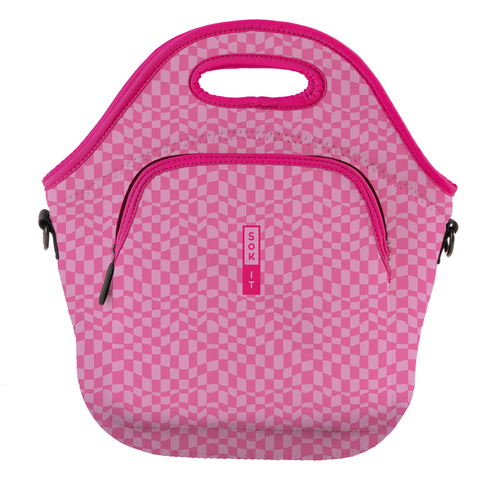 Sok-It LunchTote XL - Pink Grand Prix   LunchTote-Evergreen