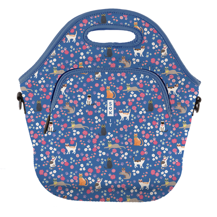 Sok-It LunchTote XL - Purr-fection   LunchTote-Evergreen