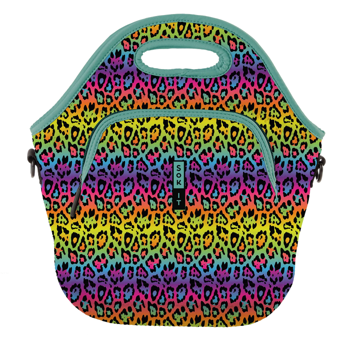 Sok-It LunchTote XL - Rainbow Leopard   LunchTote-Animal Prints