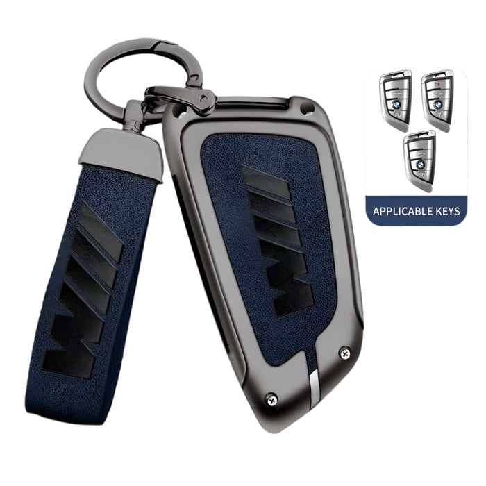 Luxury Leather KeyFob Keychain Shell Cover - BMW G Chassis Series