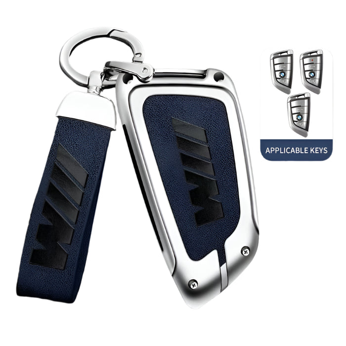 Luxury Leather KeyFob Keychain Shell Cover - BMW G Chassis Series