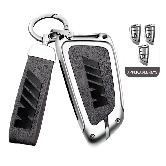 Luxury Leather KeyFob Keychain Shell Cover - BMW G Chassis Series