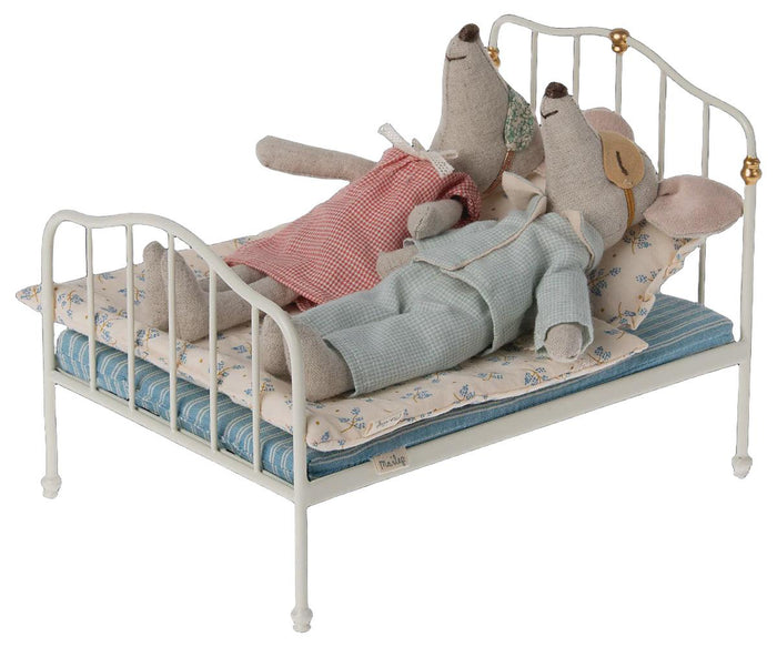 Maileg | Bed mouse - off white