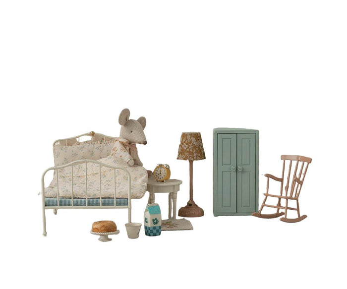 Maileg | Bed mouse - off white