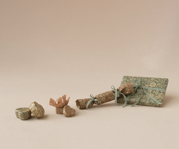 Maileg | Hartendoosje van 2 blue/ocher