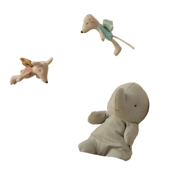 Maileg | Safari friends, Elephant | Mini - Iron grey
