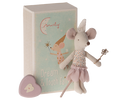 Maileg Tooth fairy mouse, little sister in matchbox