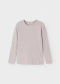 MarMar Copenhagen | Plain tee longsleeve | Cloud gray