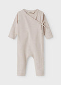 MarMar Copenhagen | Rula babysuit - Light Beige Mel.