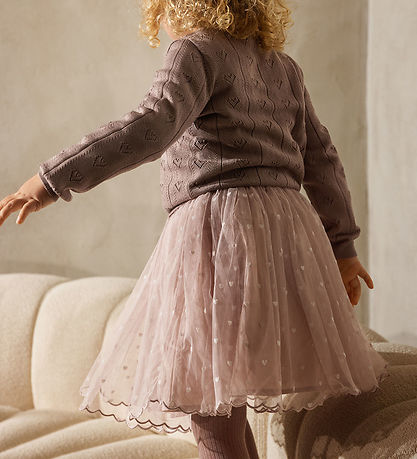 MarMar Copenhagen | Solvig rok | Cloud gray hearts