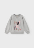 MarMar Copenhagen | Theos sweatshirt | Cloud grey logo