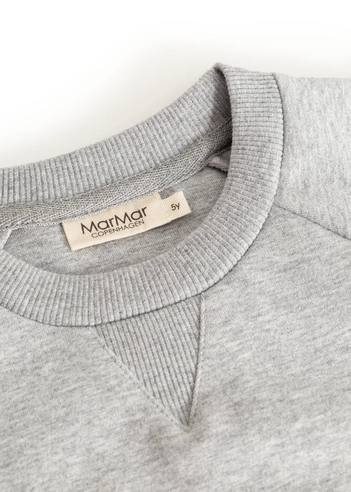MarMar Copenhagen | Theos sweatshirt | Cloud grey logo