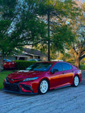 Matt Black Front Bumper Lip Splitter - Toyota Camry SE XSE