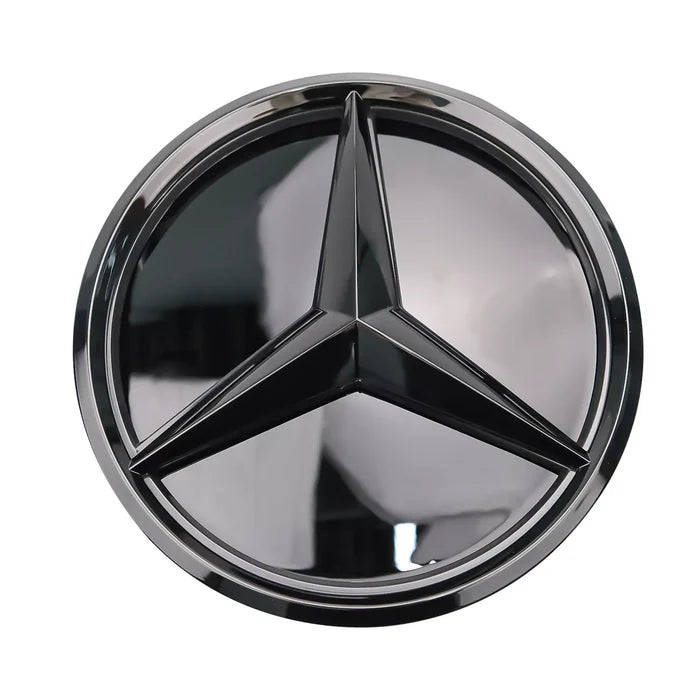 Mercedes Benz Full Black Star Emblem - Mercedes Benz  W205 W212 C300, C43 AMG, E350, E550, E63 AMG