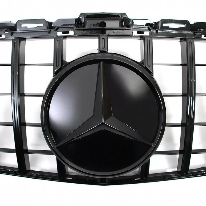 Mercedes Benz Full Black Star Emblem - Mercedes Benz  W205 W212 C300, C43 AMG, E350, E550, E63 AMG