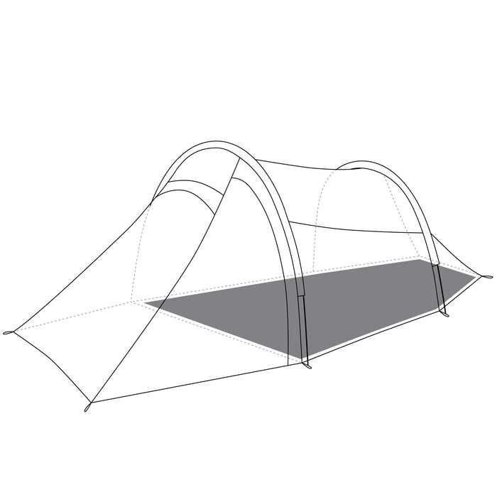 Mont Supercell Tent Footprint Standard Length - Dimensions 2
