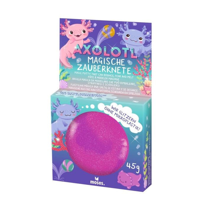 Moses | Magische Axolotl Stuiterklei 3 assorti
