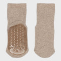 MP Denmark Antislip sokken light brown melange